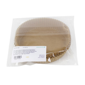 Papier Kraft pour Friteuse sans Huile 40g Ø16x4cm (50 Utés)