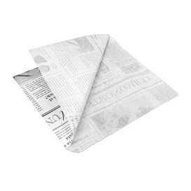 Sachet Ingraissable Ouverture Latérale Times 17x17cm (X Utés)