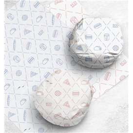 Papier Ingraissable Eco Rouge 30x30cm (5.000 Utés)