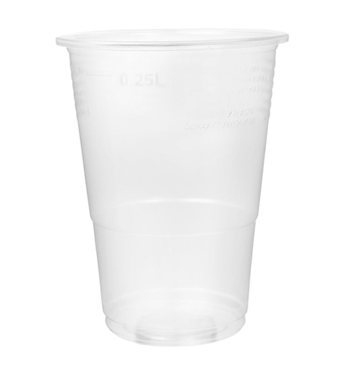 Gobelet Plastique 300ml Transparent Ø7,3cm (100 Unités) Gobelet Plastique 300ml Transparent Ø7,3cm (100 Unités)