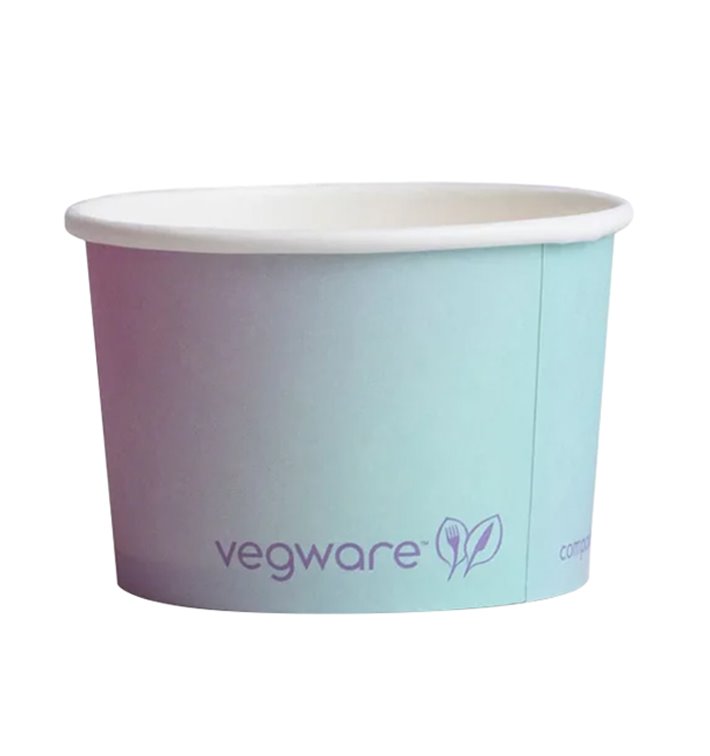 Bocal en carton à glace 4Oz/114ml (50 Utés) Bocal en carton à glace 4Oz/114ml (50 Utés)