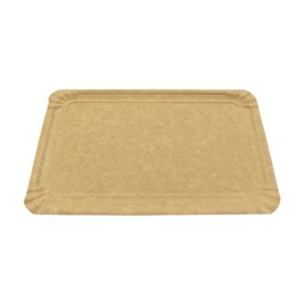 Plat rectangulaire en Carton Kraft 12x19 cm (1.300 Unités)