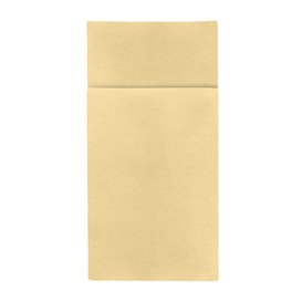 Serviette Kangourou en Airlaid Crème 40x40cm (30 Utés)