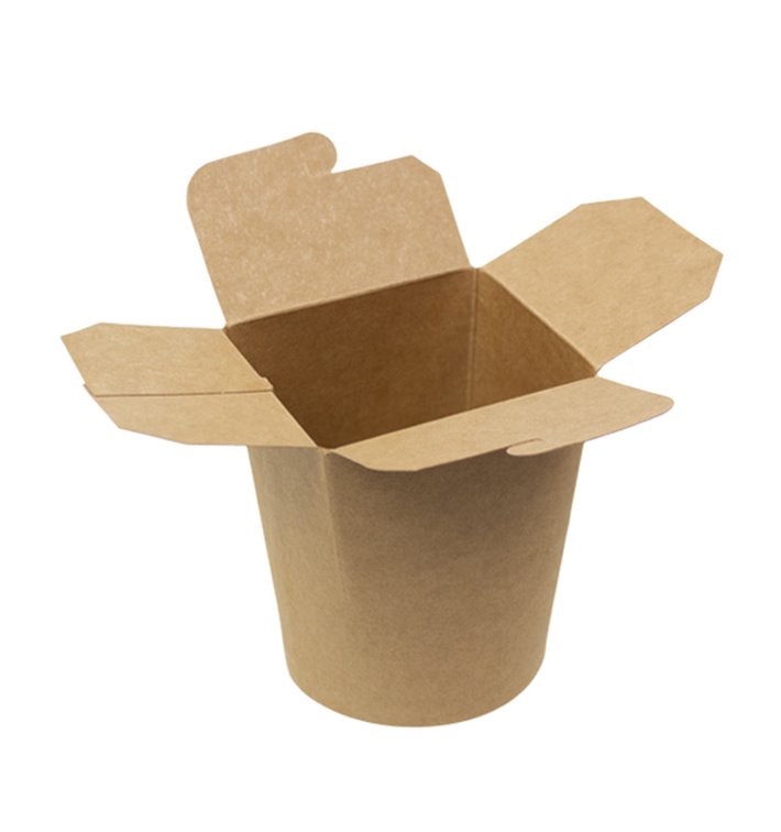Boîte Vente à Emporter Kraft 450ml (25 Utés) Boîte Vente à Emporter Kraft 450ml (25 Utés)