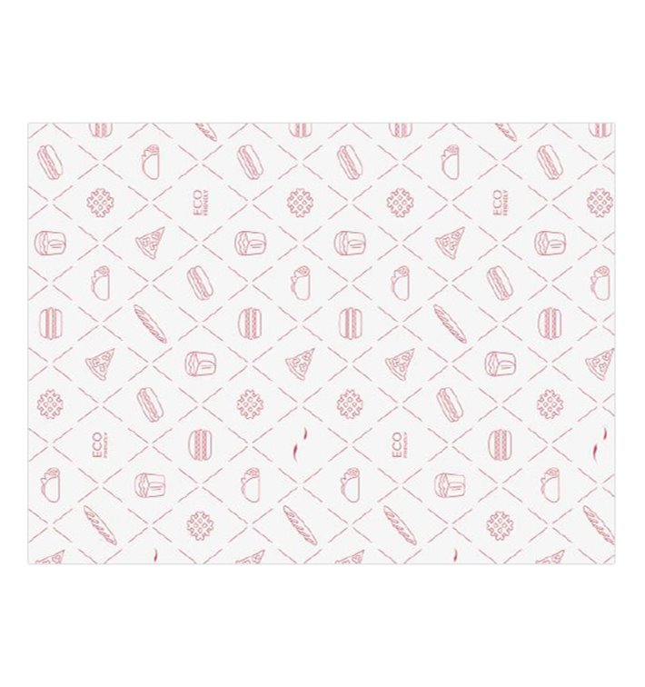 Papier Ingraissable Eco Rouge 30x40cm (3.000 Utés) Papier Ingraissable Eco Rouge 30x40cm (3.000 Utés)
