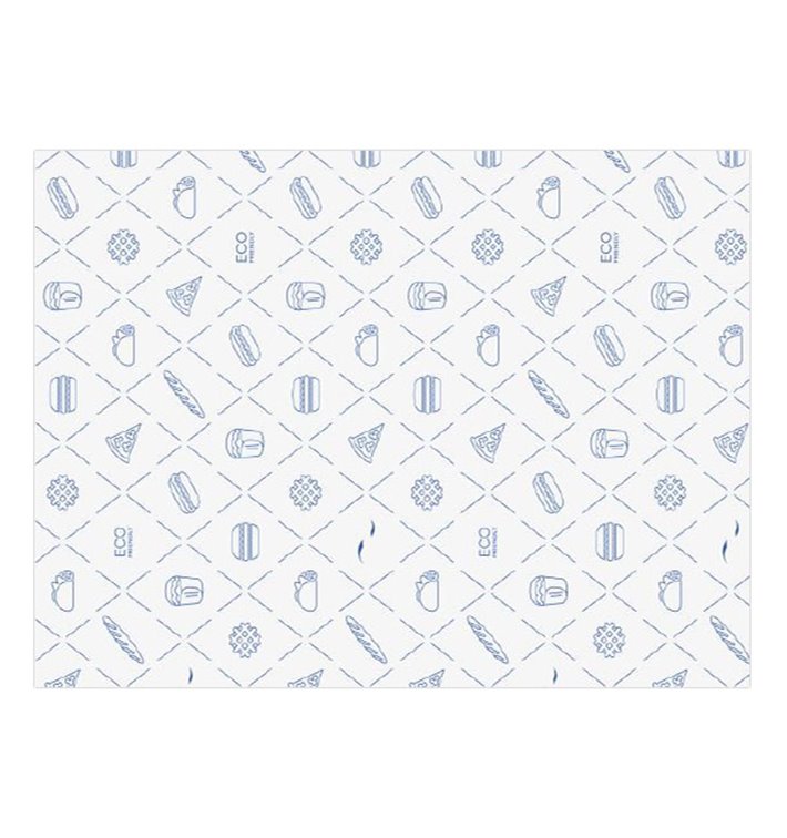 Papier Ingraissable Eco Bleu 30x40cm (1.000 Utés) Papier Ingraissable Eco Bleu 30x40cm (1.000 Utés)