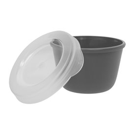 Couvercles de Bols « Revolve » Burables et Réutilisables en PP Bio Ø7,9cm (32 Utés)