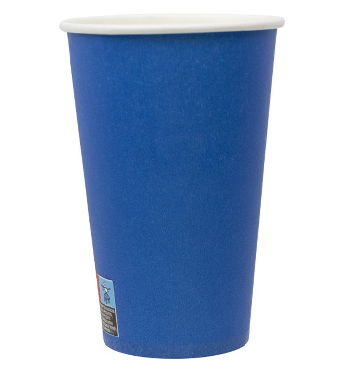 Gobelet en carton « Couleurs » Bleu 600ml Ø9,4cm (320 Utés) Gobelet en carton « Couleurs » Bleu 600ml Ø9,4cm (320 Utés)