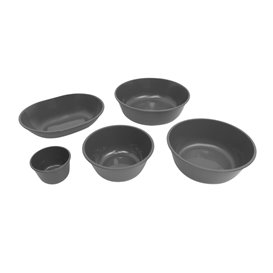 Bol réutilisable durable PP Bio Grey « Revolve » 1150ml Ø18,3cm (1 Uté)