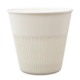 Gobelet Réutilisable et Durable en PP Crème 230ml Ø9,6cm (300 Unités)