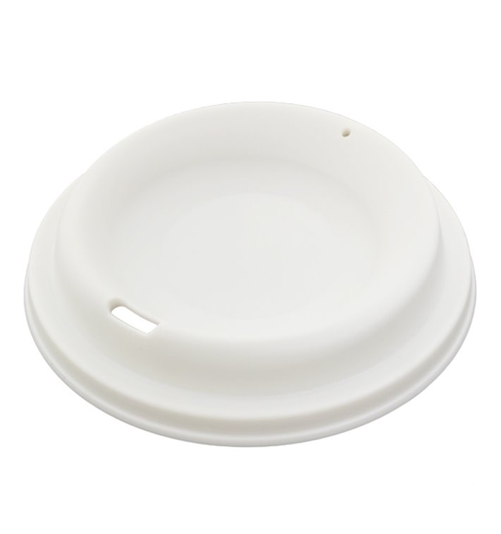 Couvercle Réutilisable en PP Crème pour Gobelet Ø9,6cm (50 Utés) Couvercle Réutilisable en PP Crème pour Gobelet Ø9,6cm (50 Utés)