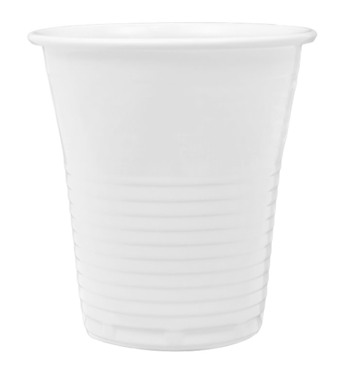 Gobelet Plastique Blanc PP 166ml (3.000 Utés) Gobelet Plastique Blanc PP 166ml (3.000 Utés)
