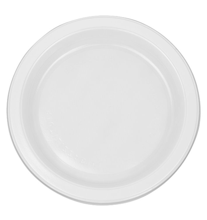 Assiette Réutilisable PS Plate Blanche 16,5cm (650 Utés) Assiette Réutilisable PS Plate Blanche 16,5cm (650 Utés)