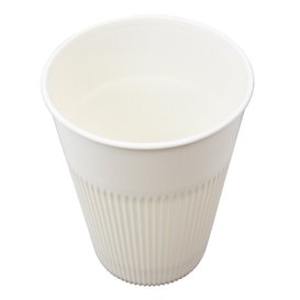 Gobelet Réutilisable et Durable en PP Crème 355ml Ø9,6cm (25 Unités)