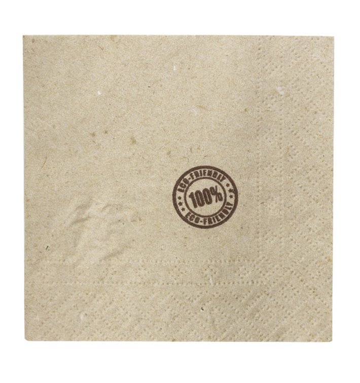 Serviette Cocktail en Papier Eco avec Bordure 20x20cm 2E (3.200 Utés) Serviette Cocktail en Papier Eco avec Bordure 20x20cm 2E (3.200 Utés)
