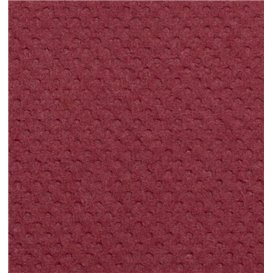 Serviette Cocktail en Papier Molletonnée 20x20cm Bordeaux (100 Utés)