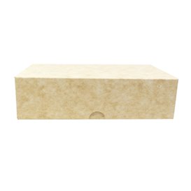 Boîte Pâtissière  en Carton Kraft 17,5x11,5x4,7cm 250g (400 Utés)