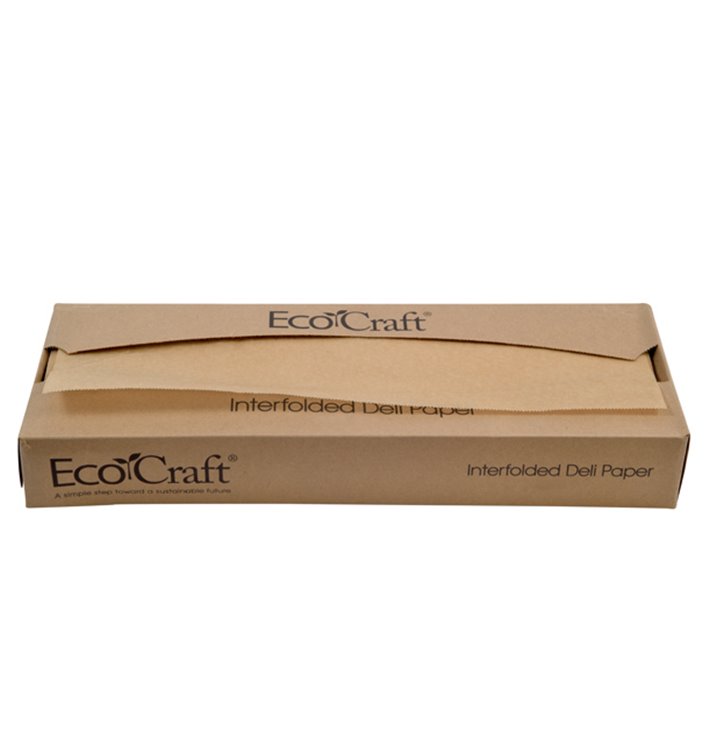 Papier Ingraissable Kraft en Distributeur 37,5x27cm (6.000 Utés) Papier Ingraissable Kraft en Distributeur 37,5x27cm (6.000 Utés)