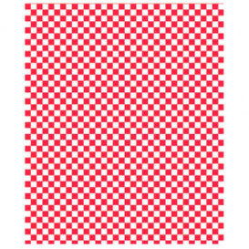 Papier Ingraissable Rouge 28x33cm (4000 Utés)