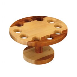 Stand en Bambou pour 10 Cornets (12 Utés)