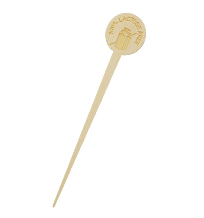 Brochette en Bambou sans Lactose 10cm (50 Utés) Brochette en Bambou sans Lactose 10cm (50 Utés)