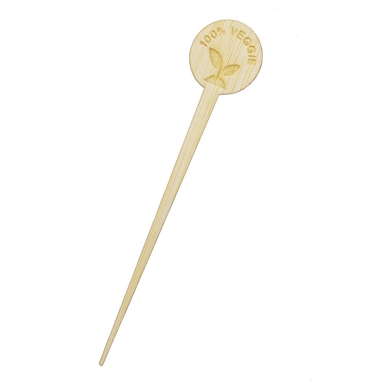 Brochette de Légumes en Bambou 10cm (600 Utés) Brochette de Légumes en Bambou 10cm (600 Utés)