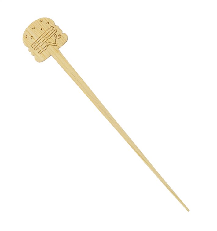 Brochette à Hamburger 12cm (50 Utés) Brochette à Hamburger 12cm (50 Utés)