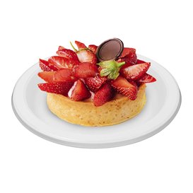 Assiette Plate Réutilisable Economique PS Blanc Ø16,5cm (450 Utés)