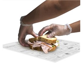 Papier Ingraissable "Periodico" 28x31cm (1000 Utés)