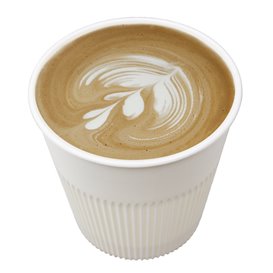 Gobelet Réutilisable et Durable en PP Crème 230ml Ø9,6cm (5 Unités)