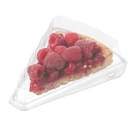 Boîte Portion Tarte Transp.16,2x13,5x5cm 1/8 Ø26cm (600 Utés)