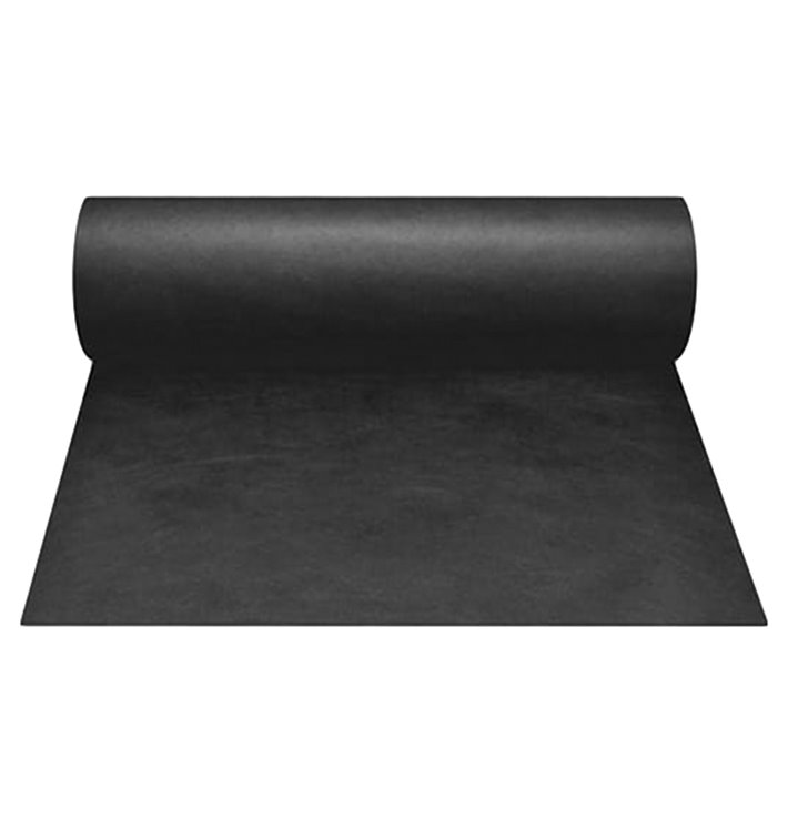 Nappe Non Tissé Prédécoupé 0,40x48m Noire Nappe Non Tissé Prédécoupé 0,40x48m Noire
