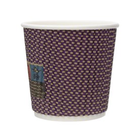 Gobelet Carton 9Oz/270ml Ondulé Kraft Ø8cm (1050 Utés)