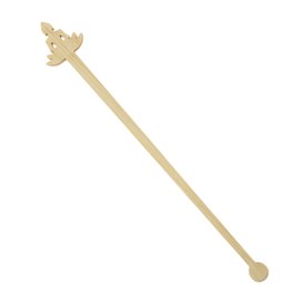 Agitateur à Boissons en Bambou « Bouddha 1 » 14cm (600 Utés)