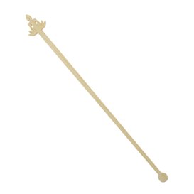Agitateur à Boissons en Bambou « Bouddha 1 » 18cm (600 Utés)