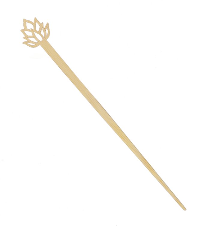Agitateur à Boissons en Bambou Lotus Blossom 12cm (600 Utés) Agitateur à Boissons en Bambou Lotus Blossom 12cm (600 Utés)