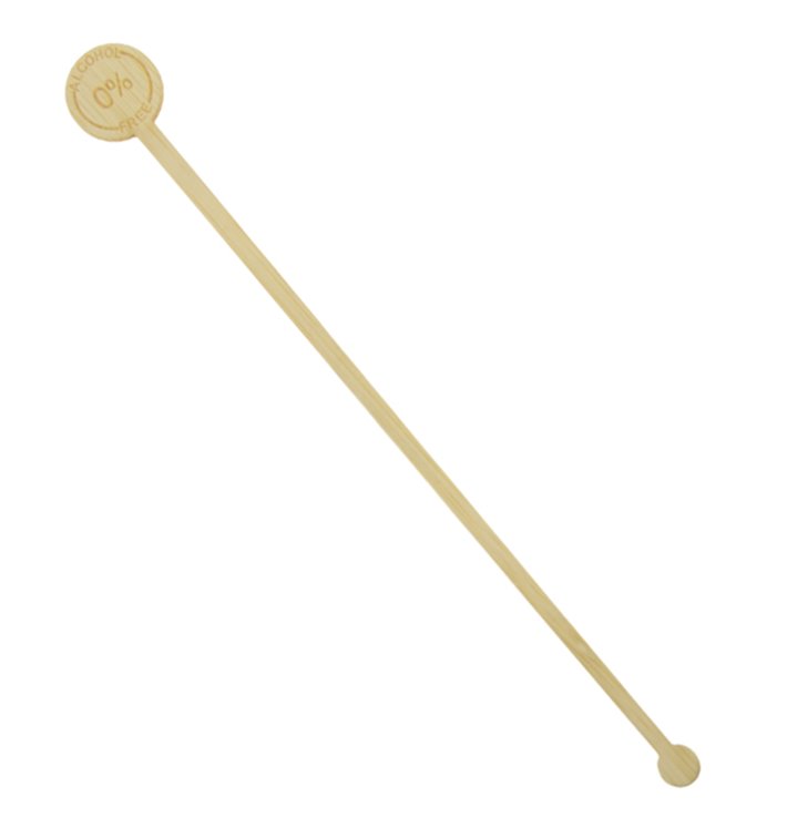 Agitateur à Boissons en Bambou 0% Alcool 18cm (600 Utés) Agitateur à Boissons en Bambou 0% Alcool 18cm (600 Utés)