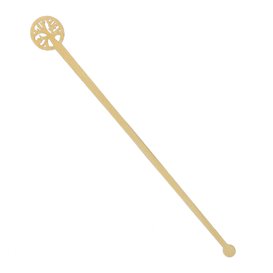 Agitateur à Boissons en Bambou Avec Arbre de Vie 18cm (600 Utés)