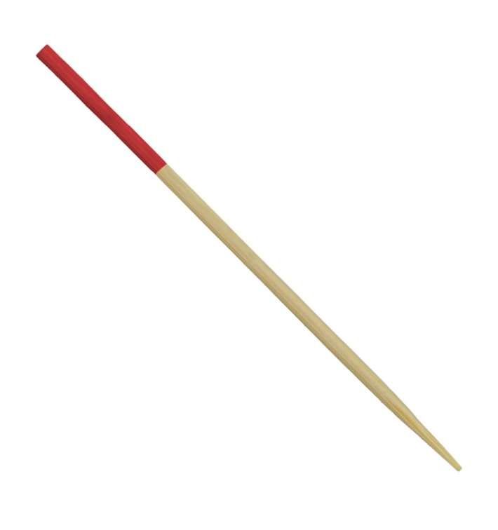 Brochette en Bambou Pointe Rouge 7cm (3.600 Utés) Brochette en Bambou Pointe Rouge 7cm (3.600 Utés)