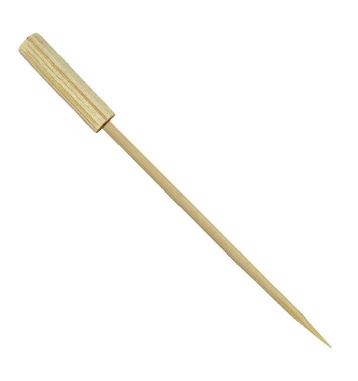 Brochette en Bambou Cylindre 7cm (100 Utés) Brochette en Bambou Cylindre 7cm (100 Utés)
