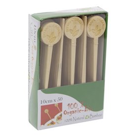 Marqueur Bâton en Bambou Organic 10cm (50 Utés)