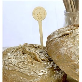Pique Marqueur Bambou Gluten Free 10cm (50 Utés)