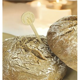 Pique Marqueur Bambou Gluten Free 10cm (50 Utés)