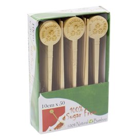 Pique Marqueur Bambou Sugar Free 10cm (600 Utés)