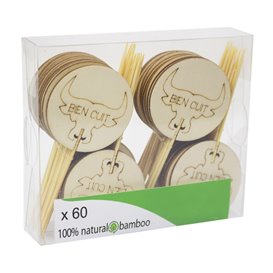Pique Marqueur Bien Cuit  9cm (1200 Utés)