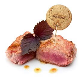 Pique Marqueur Saignant 9 cm (1200 Utés)