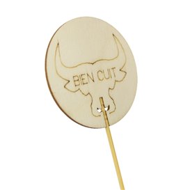 Pique Marqueur Bien Cuit  9cm (1200 Utés)