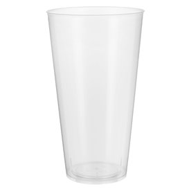 Gobelet Réutilisable Incassable PP Transparent 470ml (25 Utés)