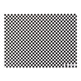 Papier Ingraissable “Vichy” Noir 31x42cm (1.000 Utés)