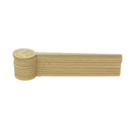 Marqueur Bâton en Bambou Vegan 10cm (600 Utés)
